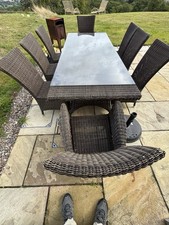 Weather resistant rattan for sale  DENBIGH