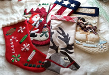 Lot christmas stockings for sale  Marietta