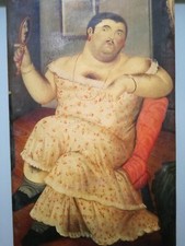 Botero melancholia stampa usato  Pescara