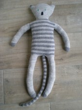 Chat doudou tricoté d'occasion  Lannion