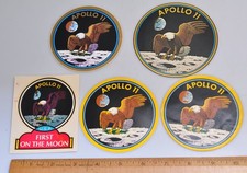 5 stickers vintage travel for sale  Leander