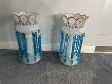 Pair translucent white for sale  Gladwin