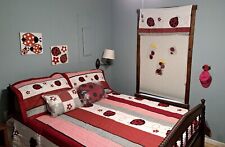 Usado, Coleção de roupa de cama Ladybug completa/queen 14 peças colcha acolchoada valances e extras comprar usado  Enviando para Brazil