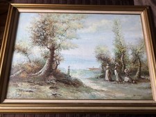 Original oil canvas for sale  Somerville