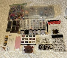 Lote de decorações de nail art muitas para numerar, usado comprar usado  Enviando para Brazil