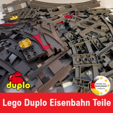 Lego® Duplo szyny kolejowe proste zakrzywione miękkie skrzyżowanie zakręt wagon lokomotywa na sprzedaż  Wysyłka do Poland