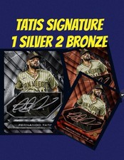 Topps Bunt TATIS SIGNATURE SERIES 1 PRATA 2 BRONZE, usado comprar usado  Enviando para Brazil