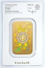 Goldbarren unze kinebar gebraucht kaufen  Lünen