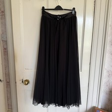 Long black chiffon for sale  DINGWALL