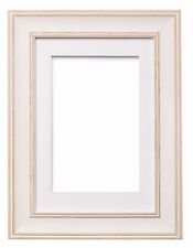 Shabby Chic Picture Frame, SC Photo Frame Poster Moldura com montagem CARVALHO BRANCO, CARVALHO comprar usado  Enviando para Brazil