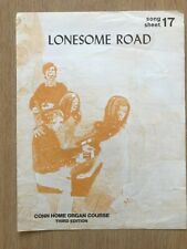 Lonesome road conn for sale  ELY