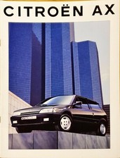 Citroen brochure 1993 for sale  BIGGLESWADE