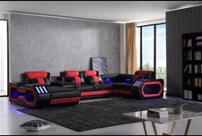 Black red sectional for sale  Albuquerque