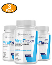 3-PACOTES-ViraFlexx para Masculino, Vira Flexx Suporte Masculino ViraFlex - 60 Comprimidos comprar usado  Enviando para Brazil