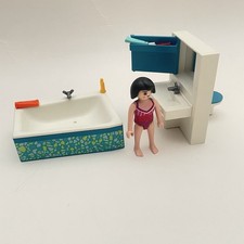 Playmobil 5577 bathroom for sale  SLOUGH