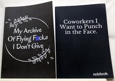 Usado, Conjunto de 2 Novos Notebooks Colegas de Trabalho Eu Quero Socar na Cara e Meu Arquivo comprar usado  Enviando para Brazil