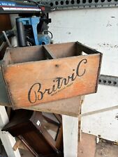 Britvic wooden crate for sale  KING'S LYNN