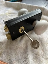 Rim lock handles for sale  BECKENHAM