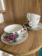 Teetassen friesische rose gebraucht kaufen  Ostrhauderfehn
