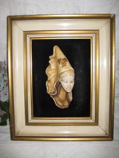 Wandbild frauenkopf reliefbild gebraucht kaufen  Bielefeld