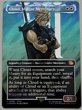 Usado, MTG Final Fantasy Cloud, Midgar Mercenary Legendary Creature FOLHA DE SURTO MÍTICO comprar usado  Enviando para Brazil