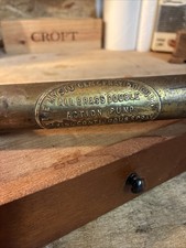 Vintage brass double for sale Vintage brass double for sale  SOUTHEND-ON-SEA