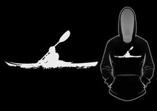 Black kayak hoody for sale  DERBY