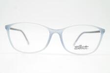 Usado, Óculos Silhouette SPX 1563 Transparente Preto Prata Armação Oval Novo comprar usado  Enviando para Brazil