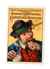 Werbemarke vignette schmalzler gebraucht kaufen  Hamburg