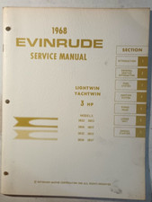 1968 evinrude 4477 for sale  Manchester