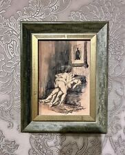 Erotischer kunstdruck häuslic gebraucht kaufen  München