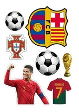 Football ronaldo edible for sale  SPALDING