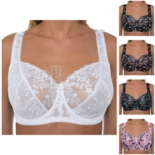 Sutiã Feminino Gemm Copo Completo Underwired Plus Size Renda Firme Grande Bonito Reino Unido Novo comprar usado  Enviando para Brazil