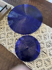 Cobalt blue dinner for sale  Hoffman Estates