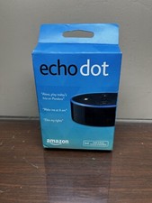 Amazon Echo Dot preto 2ª geração alto-falante inteligente RS03QR testado com anúncio de energia na caixa. & USB, usado comprar usado  Enviando para Brazil