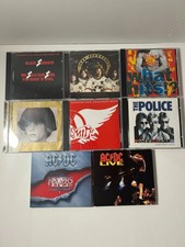 Lote de 8 CDs ROCK - Peppers / Led Zeppelin / Aerosmith / AC DC + comprar usado  Enviando para Brazil