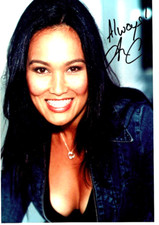 Tia carrere autografo usato  Spedire a Italy