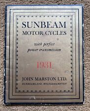 Original 1931 sunbeam for sale  COLCHESTER