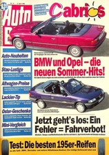 4) Auto Bild 14/1993 - Ford Escort XR3i Cabrio mit - Audi Cabrio 2.8 E mit 174PS comprar usado  Enviando para Brazil