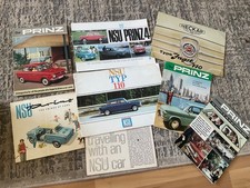 Nsu collection brochures for sale  PONTYCLUN