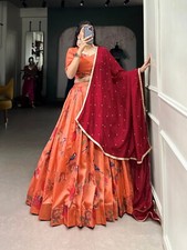 Lehenga indien party d'occasion  Expédié en France