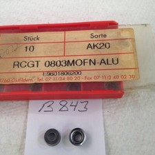 10 NOVAS INSERÇÕES DE METAL DURO ARNO RCGT 0803MOFN-ALU. GR AK20 EMBALADO DE FÁBRICA {B843}, usado comprar usado  Enviando para Brazil