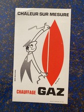 Buvard publicitaire chaleur d'occasion  Descartes