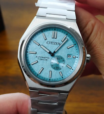 Relógio masculino Citizen Zenshin automático titânio mostrador verde safira NJ0180-80M comprar usado  Enviando para Brazil
