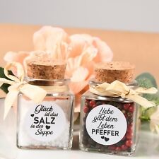 Gastgeschenk korkenglas salz gebraucht kaufen  Dillingen/ Saar