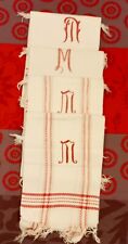 Anciens torchons serviettes d'occasion  Veneux-les-Sablons