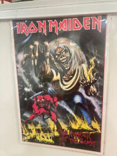 "PÓSTER FOTOGRÁFICO IRON MAIDEN IMPRESIÓN 12"" x 18"" segunda mano  Embacar hacia Mexico