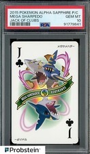 2015 Pokemon Alpha Sapphire P/C Jack of Clubs Mega Sharpedo PSA 10 GEM ESTADO PERFEITO comprar usado  Enviando para Brazil