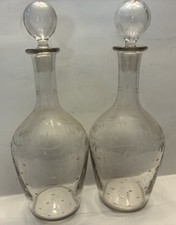 Pair vintage decanters for sale  Oswego