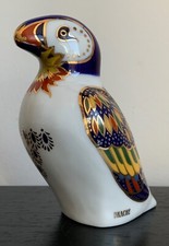 Smok Solingen, Pingwin, porcelanowa figurka ze złotym dekorem, 10 cm na sprzedaż  Wysyłka do Poland